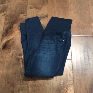 Indigo Blue Skinny Maternity Jeans